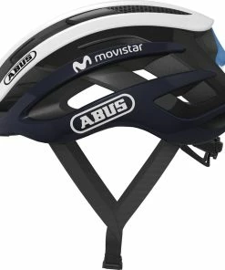 Billig MIPS Cykelhjelme butik 25 Abus Cykelhjelm AirBreaker, Movistar 2020