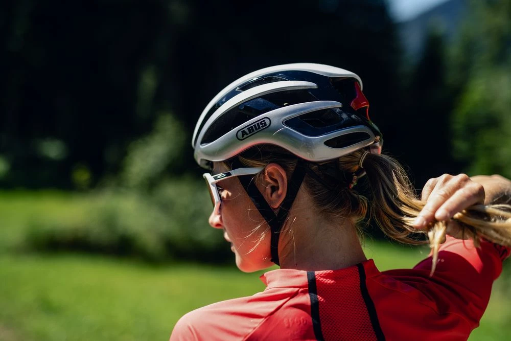 Abus Cykelhjelm AirBreaker, Movistar 2020 5 Abus Cykelhjelm AirBreaker, Movistar 2020 - Billede 5