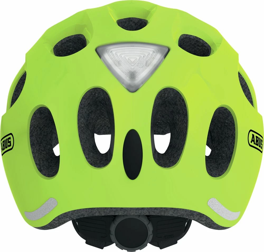 Abus Cykelhjelm Youn-I Ace, Signal Yellow 7 Abus Cykelhjelm Youn-I Ace, Signal Yellow - Billede 7