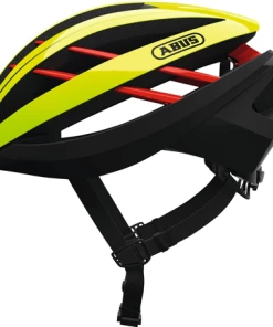 Abus Neon Yellow Aventor Cykelhjelm