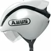Abus Shiny White GameChanger TRI Cykelhjelm