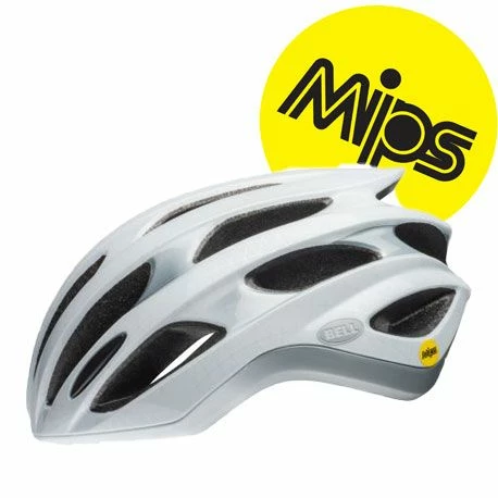 Bell Formula Mips Cykelhjelm, Hvid/sølv 1 Bell Formula Mips Cykelhjelm, Hvid/sølv