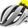 Giro Aether Mips Cykelhjelm, Mat Hvid/sølv