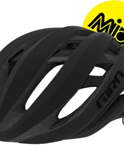 Giro Aether Mips Cykelhjelm, Mat Sort