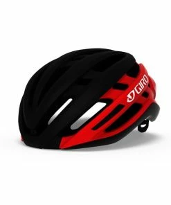 Giro Agilis MIPS Cykelhjelm I Mat Sort/rød
