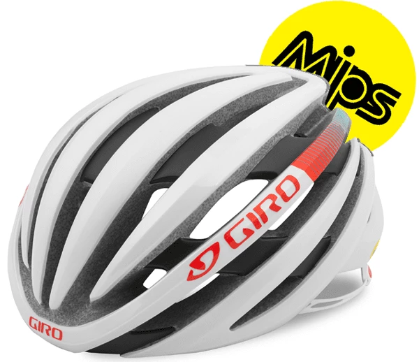 Giro Ember Mips Cykelhjelm, Mat Hvid/Turkis/Vermillion 1 Giro Ember Mips Cykelhjelm, Mat Hvid/Turkis/Vermillion