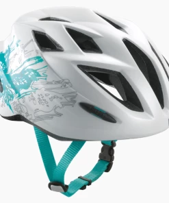 ECykelhjelm.dk Hjelm Gamer Mat Hvid/blå (52-57)