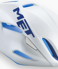 MET Hjelm Manta Hvid/Blå (54-58)