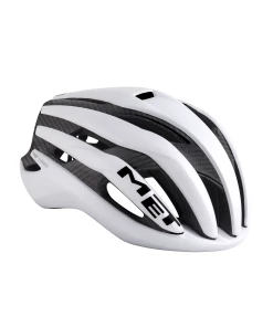 MET Hjelm Trenta 3K Carbon Mat Hvid (58-61)