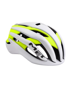 MET Hjelm Trenta Hvid/gul (52-56)