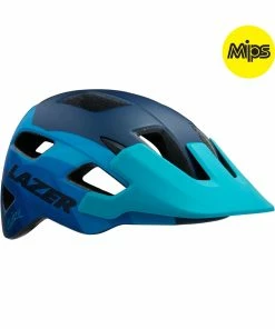 Lazer Cykelhjelm Chiru MIPS Mat Blå Steel