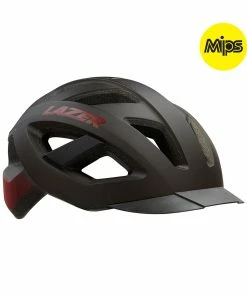 Lazer Hjelm Cameleon MIPS Mat Sort Rød