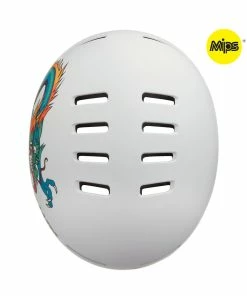 Lazer Urban Cykelhjelm One+ MIPS Dragon Mat Hvid -Billig MIPS Cykelhjelme butik lazer urban cykelhjelm one mips dragon mat hvid 4