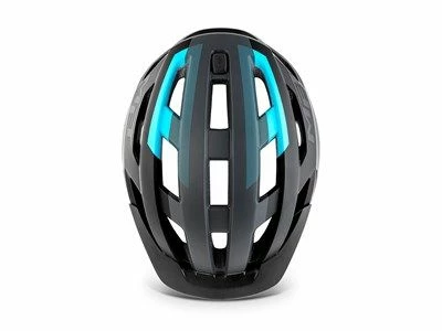 MET Active/Crossover Allroad - Black Cyan/Matt- Cykelhjelm 4 MET Active/Crossover Allroad - Black Cyan/Matt- Cykelhjelm - Billede 4