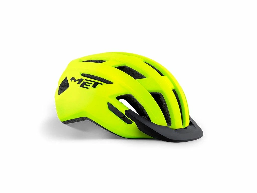 MET Cykelhjelm ALLROAD Safety Yellow/Matt 1 MET Cykelhjelm ALLROAD Safety Yellow/Matt
