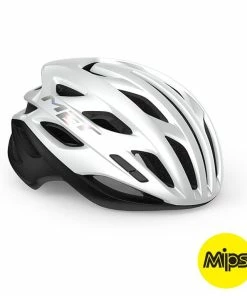 MET Cykelhjelm Estro MIPS White Holographic/Glossy