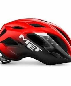 MET Cykelhjelm Road IDOLO - Red Black/Glossy
