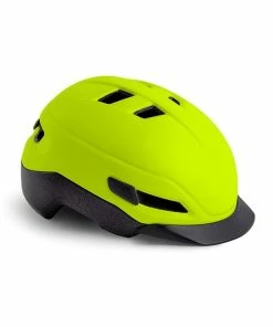 MET Cykelhjelm Urban Grancorso - Safety Yellow/Matt/Reflective