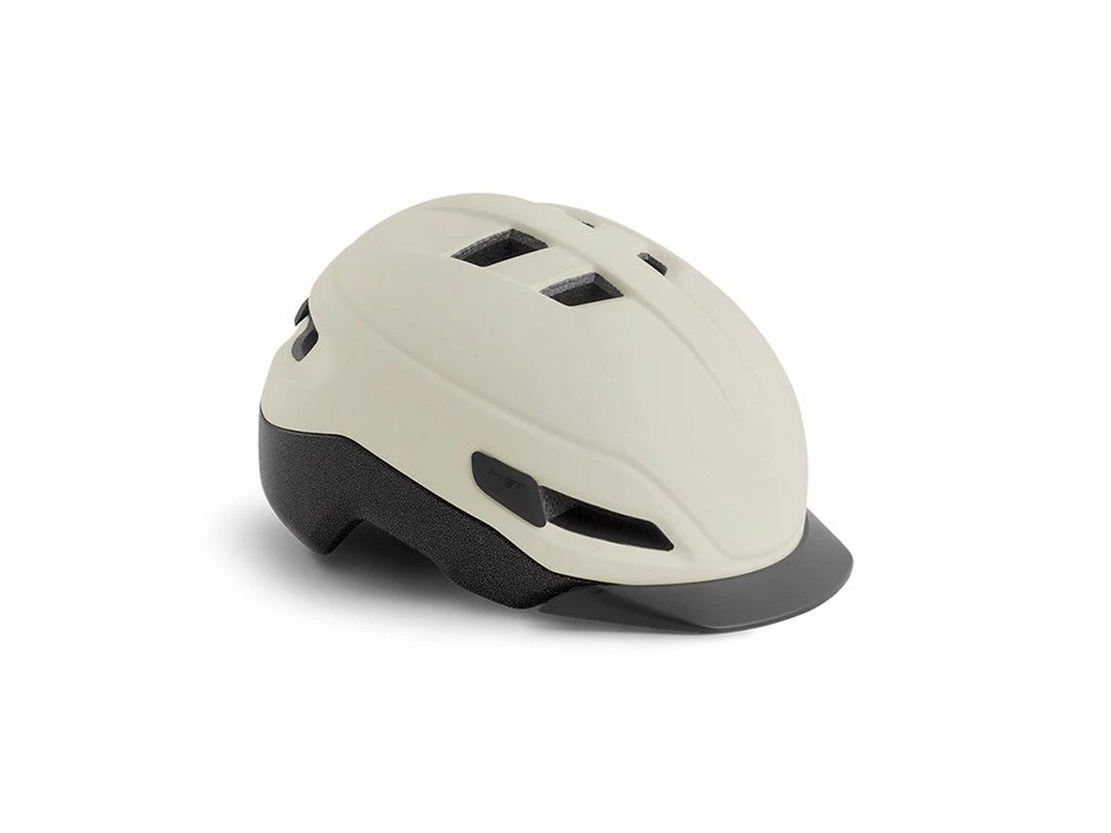 MET Cykelhjelm Urban Grancorso - Sand/Matt/Reflective 1 MET Cykelhjelm Urban Grancorso - Sand/Matt/Reflective