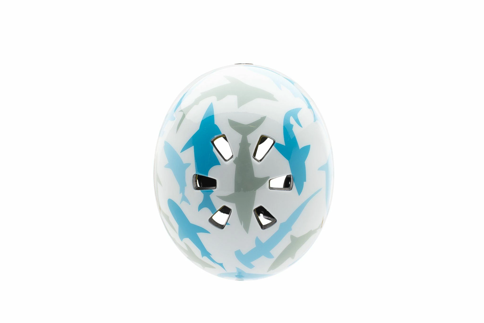 Nutcase Baby Nutty Baby Shark Gloss MIPS 5 Nutcase Baby Nutty Baby Shark Gloss MIPS - Billede 5