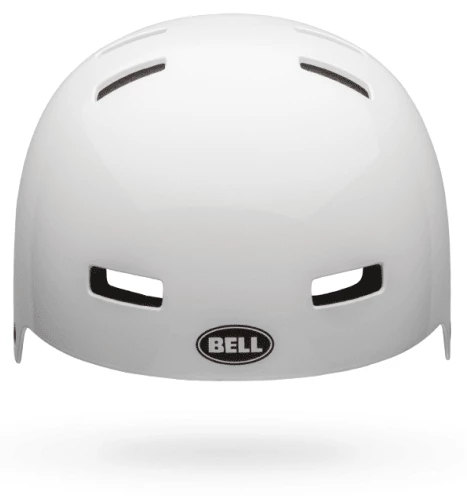 Span Børnehjelm Fra Bell, Blank Hvid 2 Span Børnehjelm Fra Bell, Blank Hvid - Billede 2