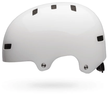 Span Børnehjelm Fra Bell, Blank Hvid 1 Span Børnehjelm Fra Bell, Blank Hvid