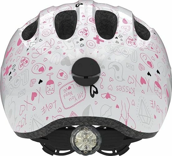 Abus White Crush Smiley 2.1 Børnehjelm Fra Abus 3 Abus White Crush Smiley 2.1 Børnehjelm Fra Abus - Billede 3